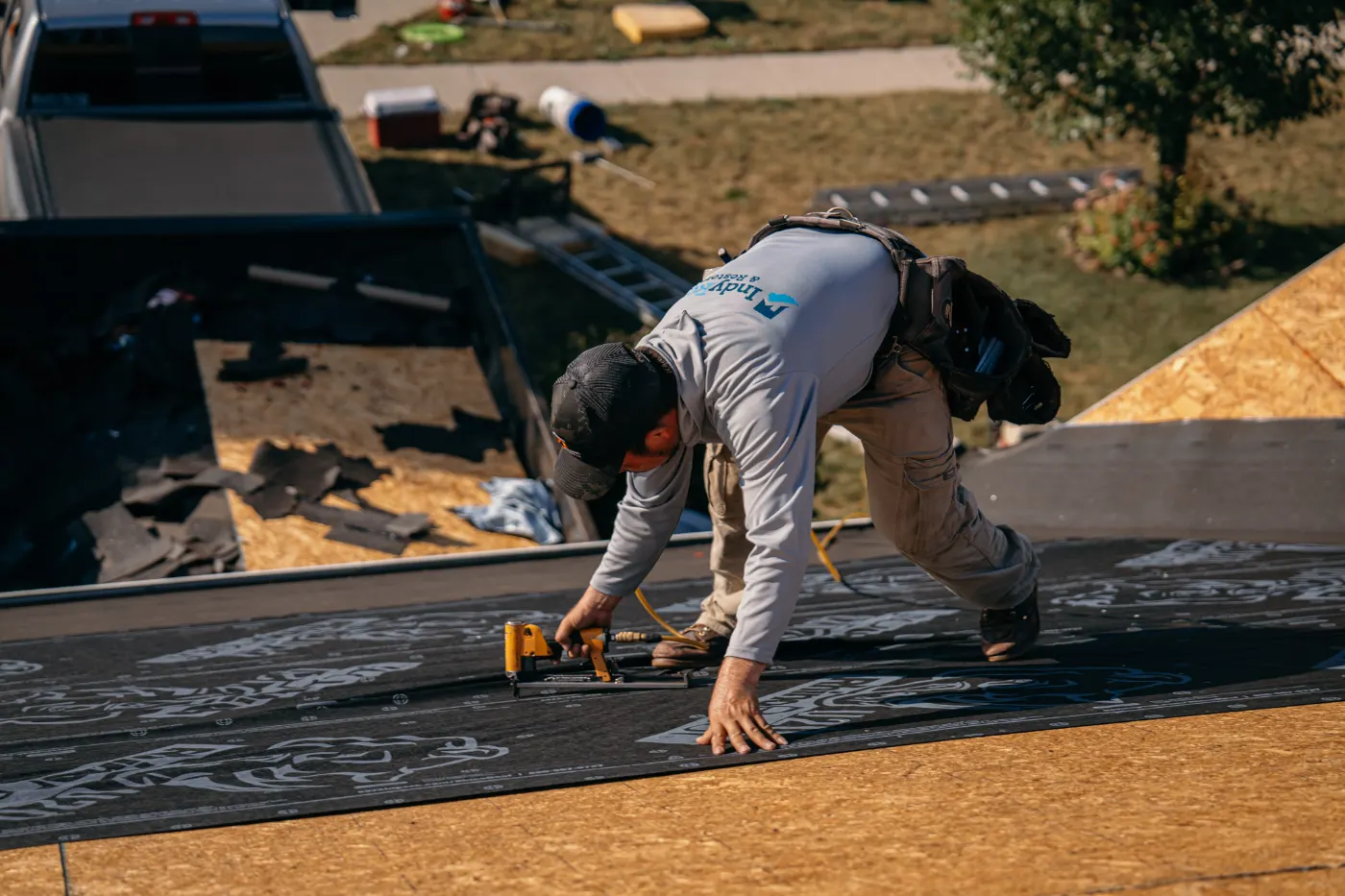Shingle repair completed in Sandstone Lakes